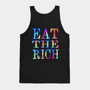 Eat The Rich Colorfully Tank Top